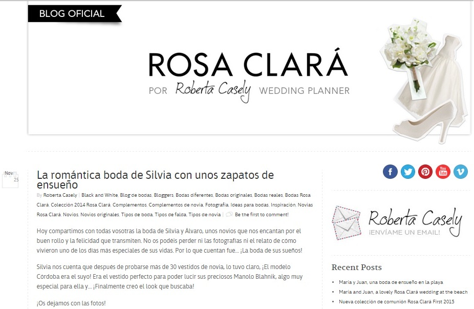  el blog de silvia - Boda Rosa Clará