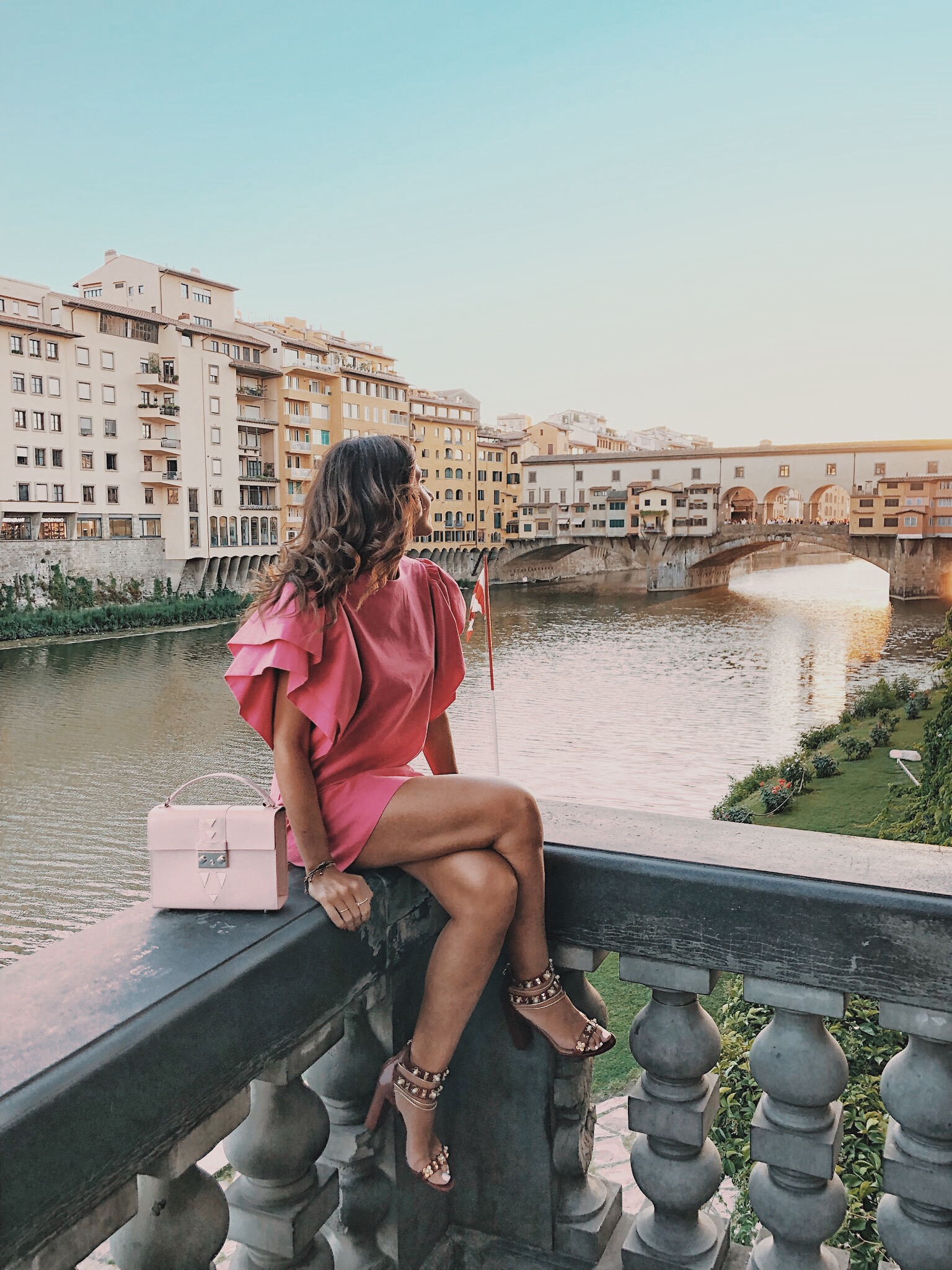 el-blog-de-silvia-total-look-rosa-vestido-corto-fucsia